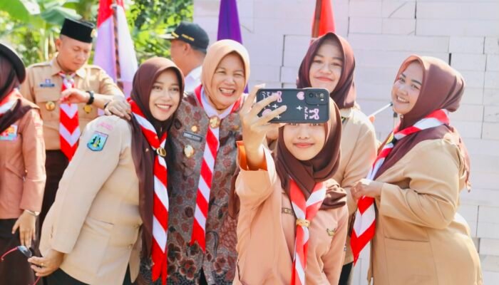 Wakil Bupati Nurul Azizah Buka Perkemahan Wirakarya Jawa Timur 2025
