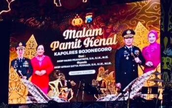 Kehangatan Mewarnai Pisah sambut  Kapolres Baru Bojonegoro