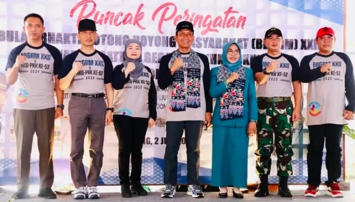Puncak Peringatan BBGRM XXII di Desa Pajeng, Bojonegoro