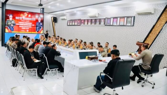 Rakor Pengamanan Menjelang Pengesahan Warga Baru PSHT