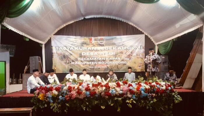Tasyakuran Sedekah Bumi di Desa Wedi Kecamatan Kapas
