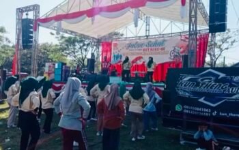 Jalan Sehat dan Senam Meriahkan HUT RI di Desa Kendung