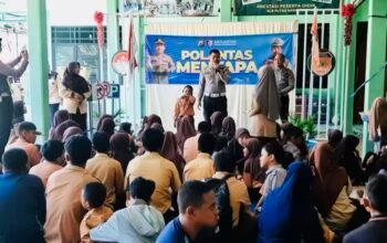 Sosialisasi Tertib Lalu Lintas di SLB Putra Harapan Bojonegoro