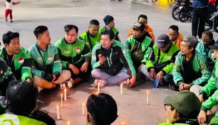 Solidaritas Komunitas Ojol Bojonegoro: Aksi Damai dan Doa Bersama