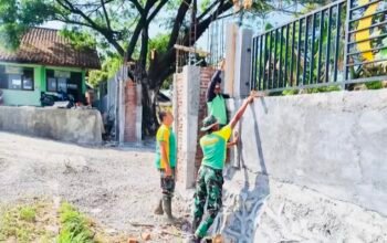 Pembangunan  Pagar SDN Soko IV Kecamatan Temayang