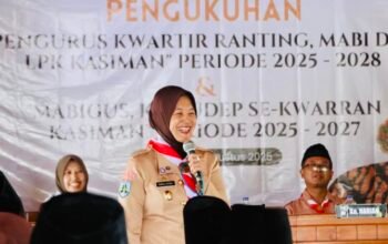 Wakil Bupati Bojonegoro Kukuhkan Pengurus Gerakan Pramuka Kasiman