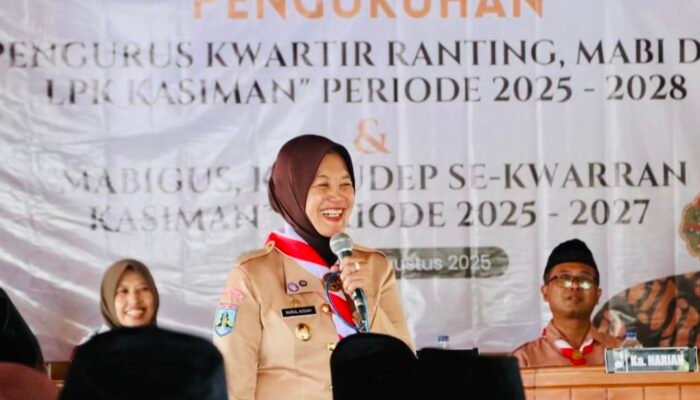 Wakil Bupati Bojonegoro Kukuhkan Pengurus Gerakan Pramuka Kasiman