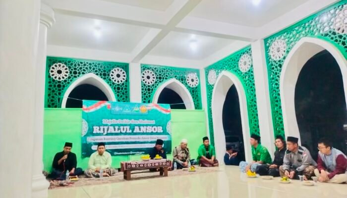 Gerakan Pemuda Ansor Desa Ngasem Gelar Rutinan Majelis Dzikir dan Sholawat