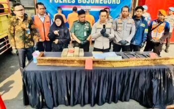 Komplotan Pencuri Rel di Bojonegoro Dibekuk, Kerugian Rp57 Juta