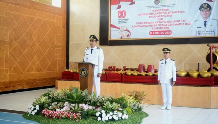 Bupati Bojonegoro Apresiasi Warga Binaan dengan Remisi di HUT RI ke-80