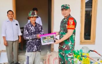 Sinergi TNI dan Pemkab Bojonegoro, Program Bedah Rumah TMMD Terus Dipantau
