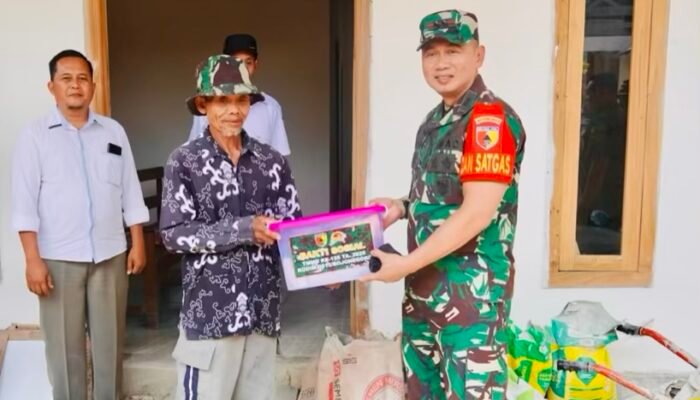 Sinergi TNI dan Pemkab Bojonegoro, Program Bedah Rumah TMMD Terus Dipantau