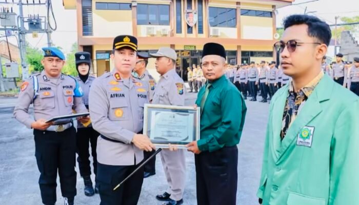 Kapolres Bojonegoro Apresiasi Enam Warga Berprestasi, Dorong Sinergi Keamanan dan Inovasi