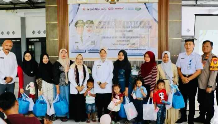 Buka Sosialisasi Gerimis Madu, Wabup Harapkan Muncul Kreasi Olahan Makanan Bergizi Untuk Anam