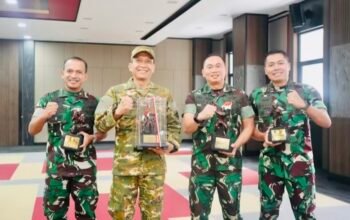 Pemkab Bojonegoro dan Kodim 0813 Terima Penghargaan atas Dedikasi dalam TMMD