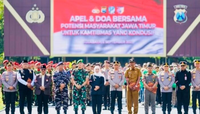 Khofifah Ajak Warga Jatim Sinergi Jaga Keamanan dan Ketertiban