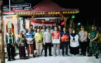 Patroli Gabungan Sapa Warga, Pererat Silaturahmi Jaga Bojonegoro