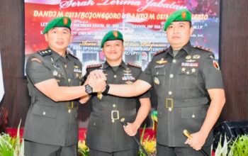 Jabatan Komandan Kodim 0813 Bojonegoro Berganti