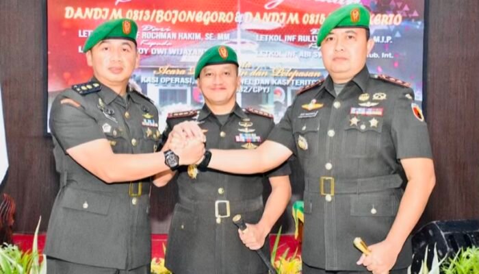 Jabatan Komandan Kodim 0813 Bojonegoro Berganti