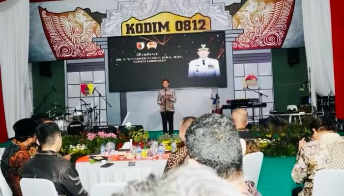 Acara Pisah Sambut Komandan Kodim 0812/Lamongan