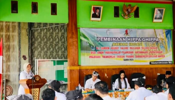 Bojonegoro Tingkatkan Pengelolaan Air Irigasi: Wakil Bupati Nurul Azizah Pimpin Pembinaan HIPPA