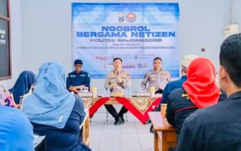 Diskusi Santai Upaya Meningkatkan Kamtibmas di Bojonegoro