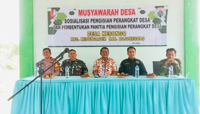 Pelantikan Panitia Pengisian Perangkat Desa Kesongo: Tiga Jabatan Kosong Siap Diisi