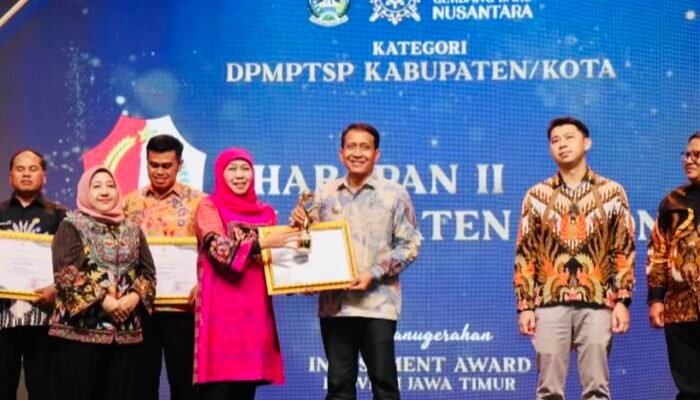 Bojonegoro Raih Investment Award 2025 Harapan II di Jatim Fest 2025