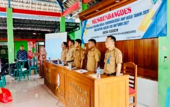 Musrenbang Desa Geger Digelar, Tetapkan Prioritas Pembangunan