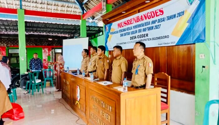 Musrenbang Desa Geger Digelar, Tetapkan Prioritas Pembangunan