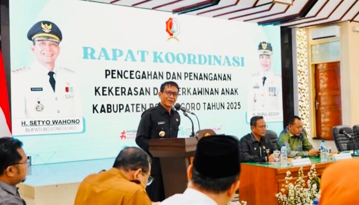 Pemkab Bojonegoro Gelar Rapat Koordinasi Pencegahan Kekerasan dan Pernikahan Anak
