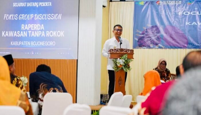 Pemkab Bojonegoro Gelar FGD Raperda Kawasan Tanpa Rokok