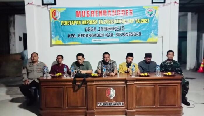 Musrenbangdes Jamberejo Tetapkan RKPDes Anggaran 2026