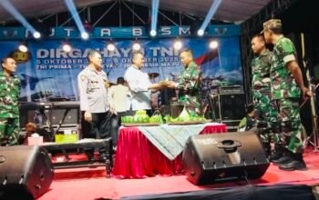 HUT ke-80 TNI: Koramil Kedungadem Gelar Tasyakuran Penuh Kebersamaan