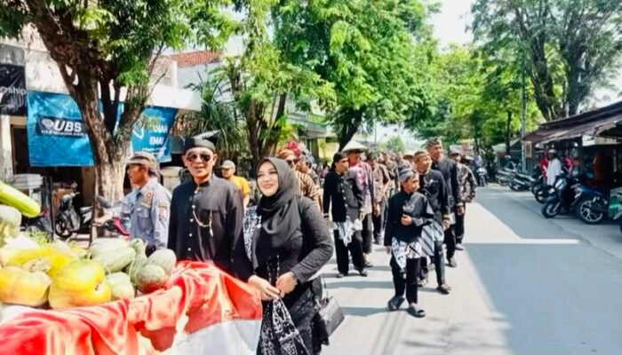 Dusun Krajan Kedungadem Gelar Kirab Budaya Sedekah Bumi