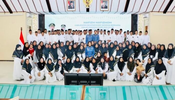 Delegasi Hafiz Bojonegoro Berangkat ke Surabaya untuk Hari Jadi Ke-80 Jatim