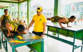 Kodim 0813 Bojonegoro Menggelar Kegiatan Kesegaran Jasmani