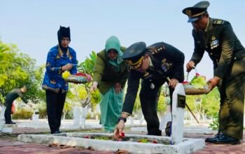 Kodim 0813 Bojonegoro Hormati Jasa Pahlawan Jelang HUT ke-80 TNI