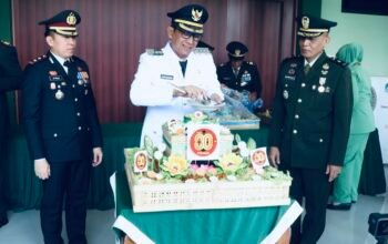 Bupati Bojonegoro dan Forkopimda Hadiri HUT ke-80 TNI