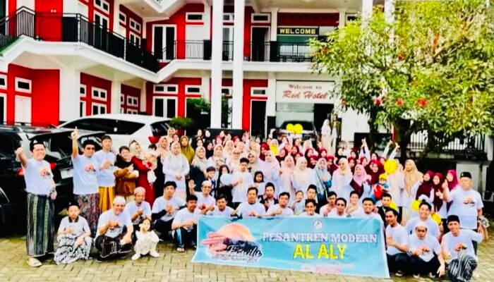 Eratkan Ukhuwah Pondok Modern Al Aly Bojonegoro Gelar Family Gathering di Telaga Sarangan