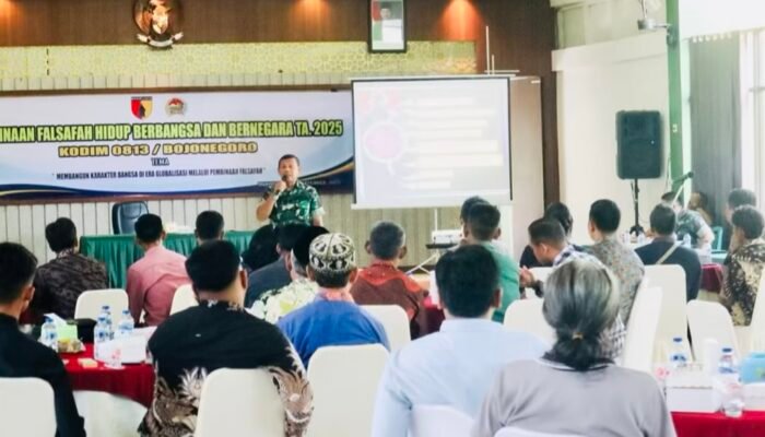 Kodim 0813 Bojonegoro Gelar Pembinaan Falsafah Hidup Berbangsa