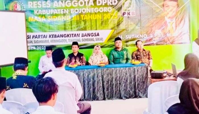 Reses PKB Bojonegoro H. Sutikno Dorong Pertanian Modern di Dapil 4