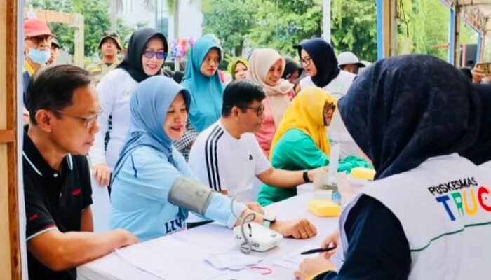 Pemkab Bojonegoro Gelar Kampanye TOSS TBC dan Cek Kesehatan Gratis di CFD