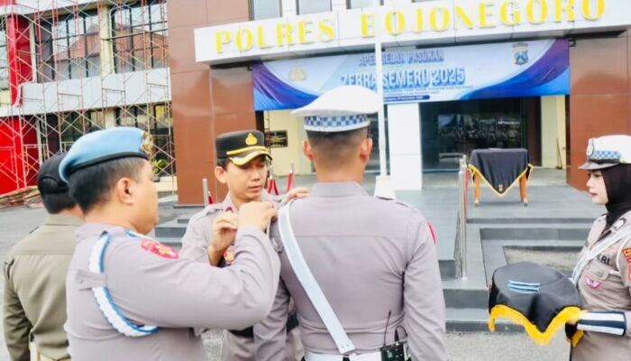 Polres Bojonegoro Gelar Operasi Zebra Semeru 2025