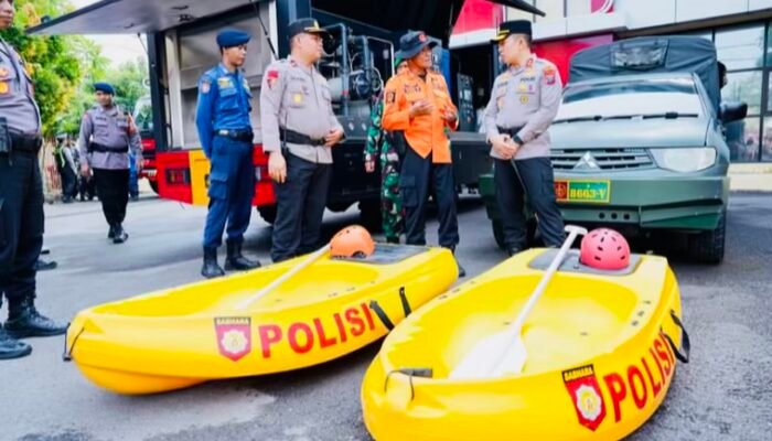 Polres Bojonegoro Siaga Bencana Hidrometeorologi