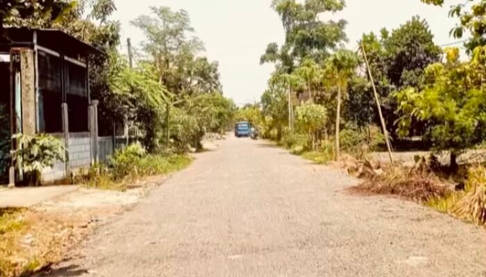 Akses Utama Desa Mayangkawis Bojonegoro Diaspal, Mobilitas Warga dan Pelajar Lancar