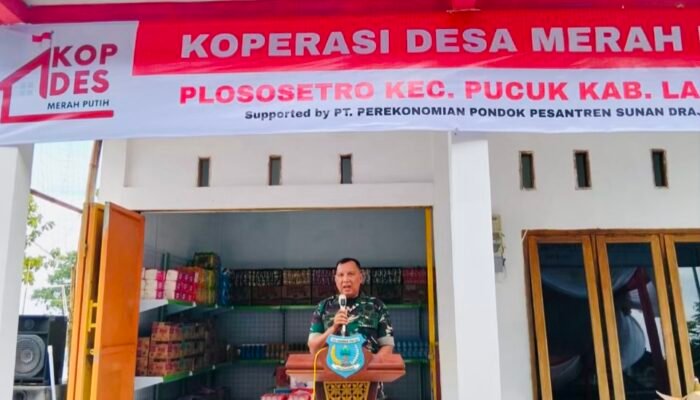 TNI Dukung Penguatan Ekonomi Kerakyatan di Desa Plososetro