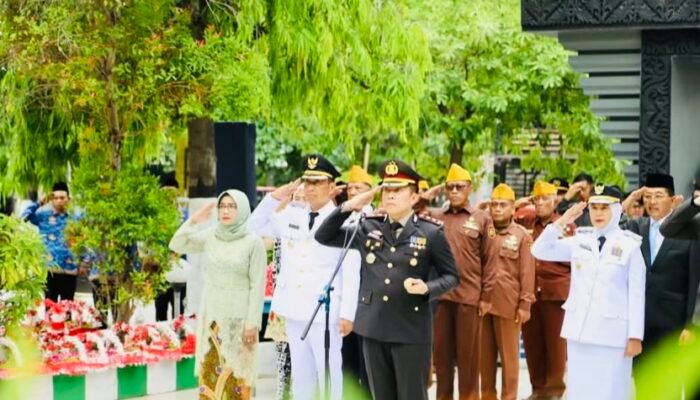 Upacara Hari Pahlawan ke-80 Bojonegoro Berlangsung Khidmat