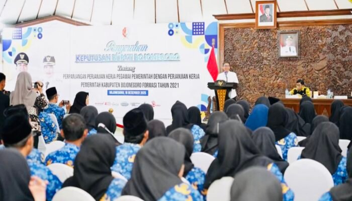 Pemkab Bojonegoro Resmi Perpanjang Kontrak 385 PPPK