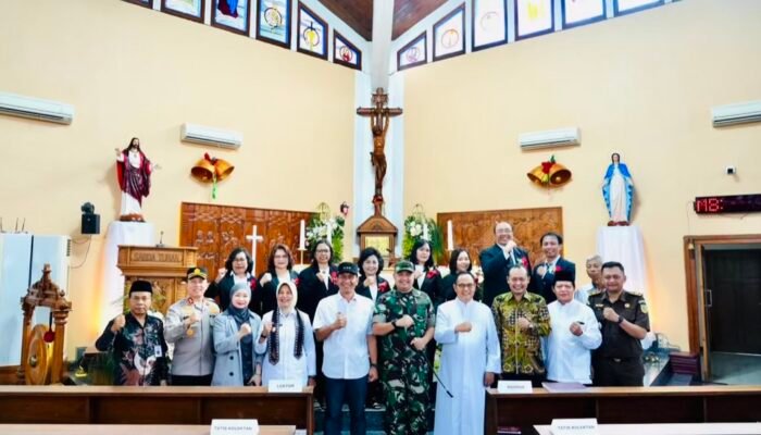 Bupati Bojonegoro dan Forkopimda Tinjau Kesiapan Gereja